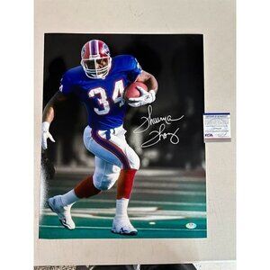 Thurman Thomas signed autographed Buffalo Bills 16x20 photo PSA/DNA